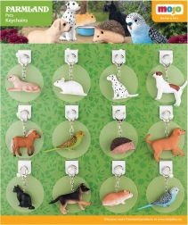 Mojo privjesci za ključeve Kućni ljubimci - 36 komada