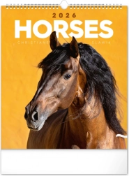 Calendario da parete cavalli 2026