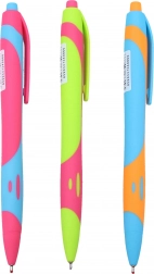 Gel pen with blue refill 1.0 mm