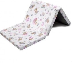 Materasso pieghevole per lettino New Baby standard 120 × 60 × 5 cm koala rosa