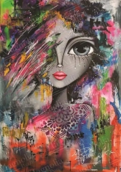 Puzzle Chaotic Beauty 1000 pieces MAGNOLIA