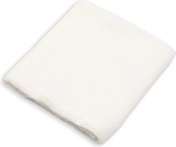 New Baby Muslin Baby Blanket White