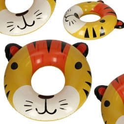 Children's Inflatable Swimming Ring Tiger