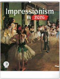 Nástěnný kalendář Impresionismus 2026