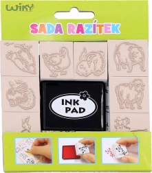 Bélyegzőkészlet Állatkák