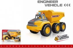 Tippelastbil med drivkraft med lys og lyd