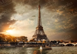Puzzle Nuvole su Parigi 1000 pezzi