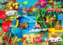 Goditi il Puzzle Tesori Tropicali 1000 pezzi