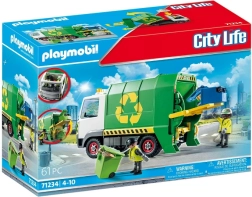 Playmobil City Action camion de recyclage