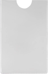 Transparent document sleeve 62x91 mm