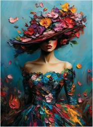 Puzzle Flower Effect 1000 Pieces ANATOLIAN