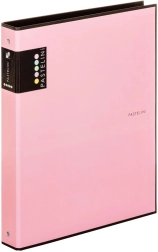 Raccoglitore A4 PASTELINI rosa, 4 anelli laminato