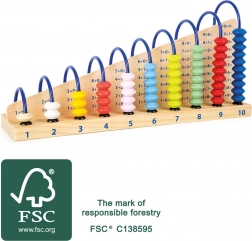 Wooden Abacus for Children SMALL FOOT