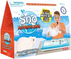 Zimpli Kids lodowe przygody Sno Worlds Arctic Pack – sensoryczny zestaw śnieżny