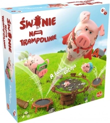 Pigs on a Trampoline – fun family game by PLAYMONSTER