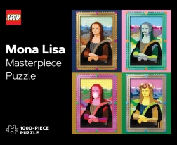 Puzzle LEGO Mona Lisa 1000 dielikov