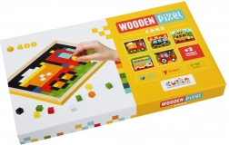 CUBIKA 14903 Pixel IV automobili - drvena mozaika 400 kockica i 7 predložaka