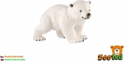 Plastic Figure of a Polar Bear Cub 6 cm