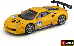 Modèle métallique de voiture BBURAGO Ferrari 488 Challenge 2017 1:43