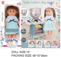 Lalka Kinga s Toaletním Stolkem a Doplňky