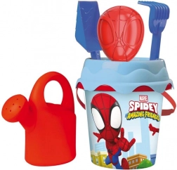 Bucket with Accessories 17 cm SPIDEY