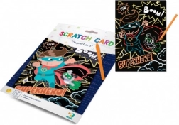 Dodo scratch picture Superhero 21 × 29 cm