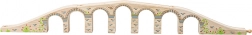 Bigjigs Rail long wooden railway bridge