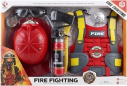 kids’ firefighter gear – helmet, vest and accessories