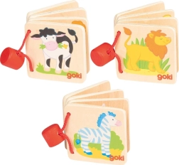 Wooden Mini Book for Children Goki