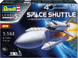 Revell model Space Shuttle met boosterraketten