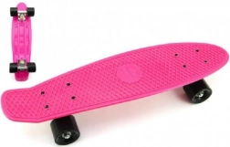 Pennyboard 60 cm met metalen assen en draagvermogen van 90 kg – Roze
