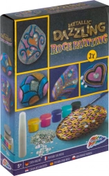 Grafix malowanie na kamyki Metallic Dazzling – kreatywny zestaw