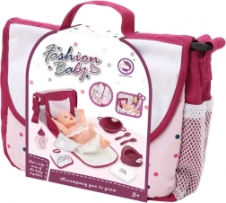 Set za njegu lutke s prijenosnom torbom i bočicom
