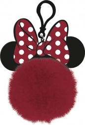 Pompon Sleutelhanger Minnie
