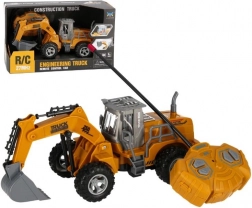 RC excavator with remote control for kids