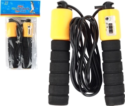 Fekete-narancssárga Ugrálókötél Számlálóval Fitnesshez