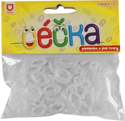 Retro glowing C-shaped tokens 150 pcs