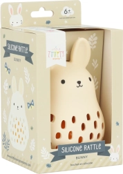 A Little Lovely Company hochet en silicone lapin
