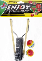 Katapult met foam ballen