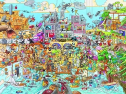 Puzzle 1500 Pieces Hollyworld