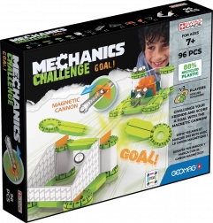 Magnetic Building Set GEOMAG Mechanics Challenge 96 pieces
