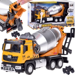 Betonový míchač s efekty zvuku a světla