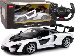 Auto R/C McLaren Senna Rastar 1:14 White with Remote Control