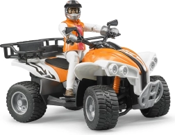 Bruder bworld quad bike with driver 1:16