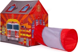 Children's Tent with Tunnel Fire Station IPLAY