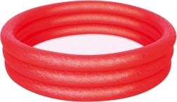 nafukovací detský bazénik červený 122 × 25 cm bestway s opravnou záplatou