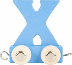 Fa vonat – színes ábécé, X betű small foot