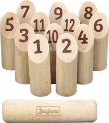 Jeujura Wooden Game Mölkky – Finnish Skittles