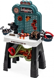 Baby Mix Children's Workshop with Tools – 103-piece Workbench Set