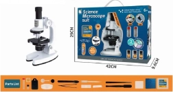 digitale microscoop led1200 – wetenschappelijke kinderset met accessoires